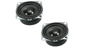 3W dual speakers
