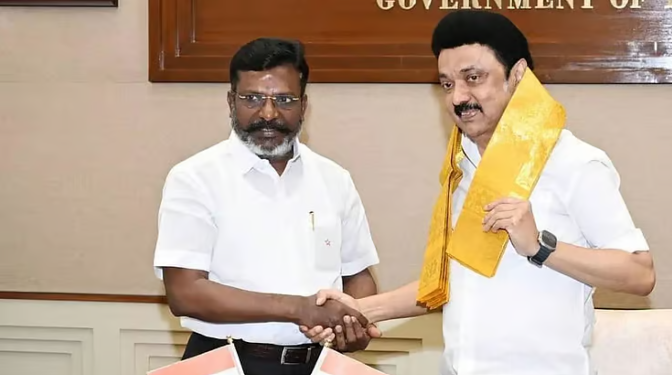 பரோட்டா குருமா உருவகத்துடன் விசிக தலைவர் திருமாவளவன்.