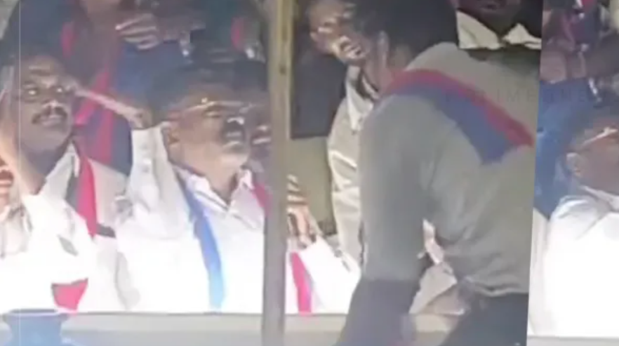 டாஸ்மாக் சர்ச்சை மற்றும் திருமாவளவன் தொண்டரை அறைந்த சம்பவம்.