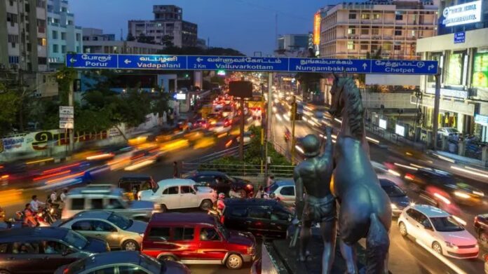 சென்னையின் இரவு வானத்தில் கான்கிரீட் வெப்பத்தால் ஏற்படும் பாதிப்பு