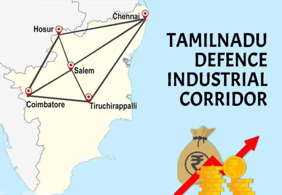 தமிழ்நாடு பாதுகாப்புத் தொழில் வழித்தட MSME உற்பத்தி.