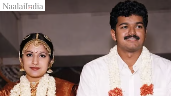 விஜய் மற்றும் சங்கீதா விவாகரத்து வழக்கு, நீதிமன்றத்திற்கு வெளியே பரபரப்பான சூழ்நிலை