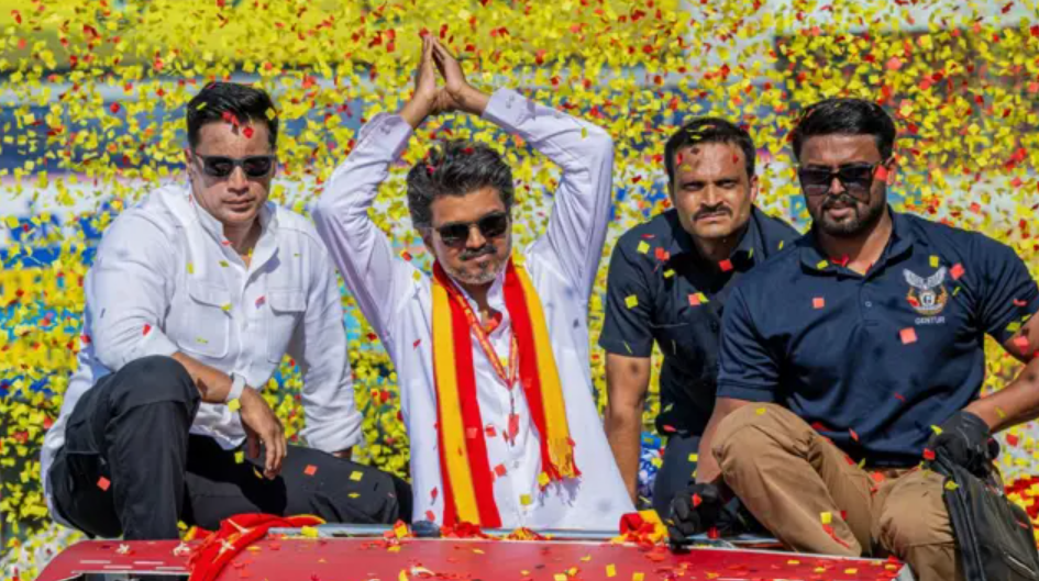 விஜய் அரசியல் வெற்றி கொண்டாட்டம்.