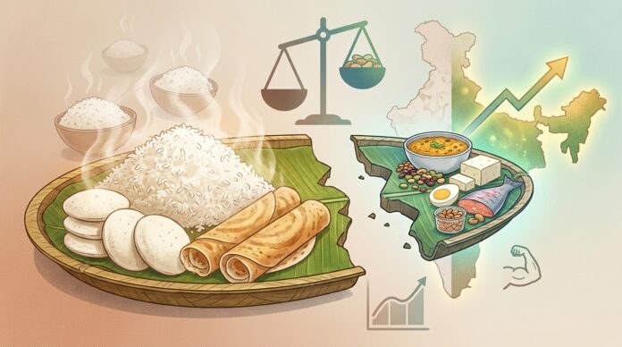 புரதச்சத்துக் குறைபாட்டை எதிர்கொள்ளும் இந்தியாவின் உணவுத்தட்டு