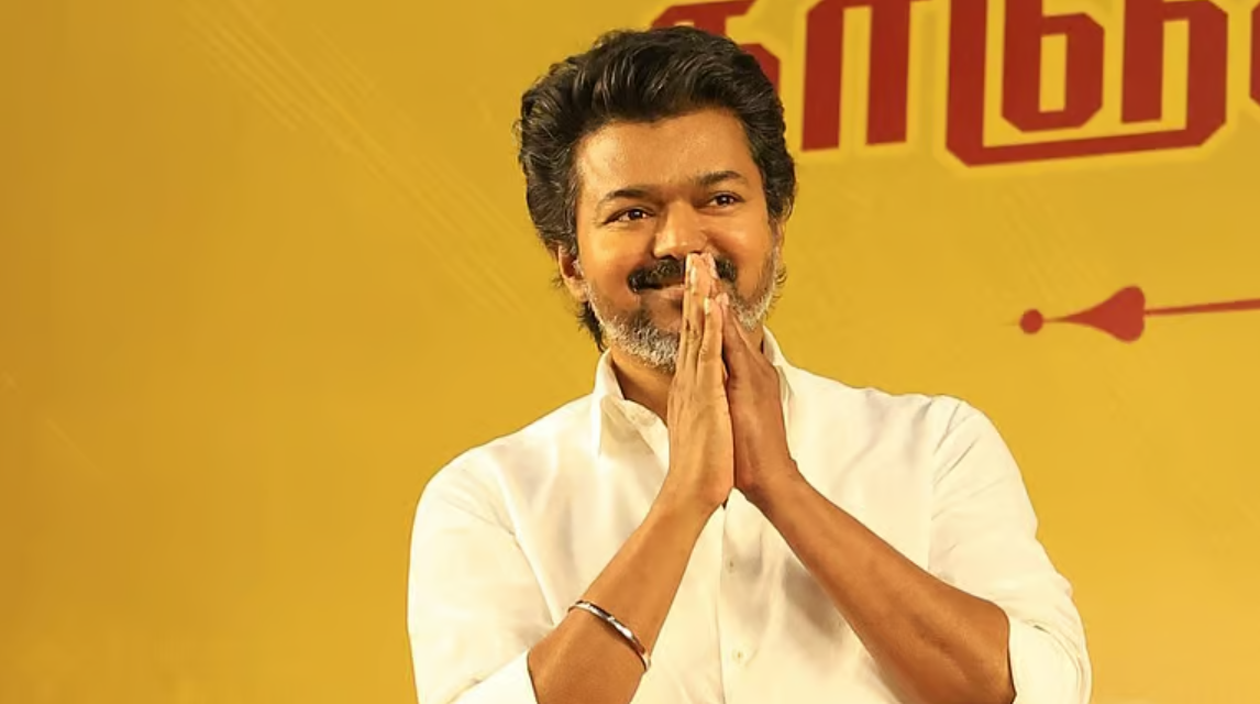 தமிழக தேர்தல் முடிவுகள், த.வெ.க முன்னிலை.
